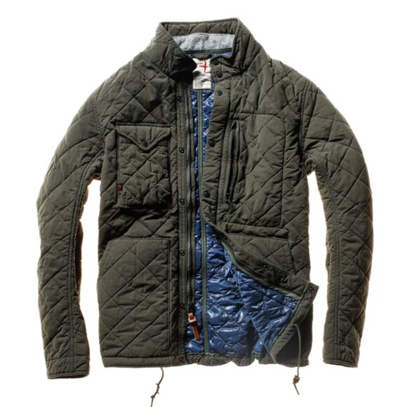 Relwen Quilted Insulated Tanker Jacket - Picture 1 of 4